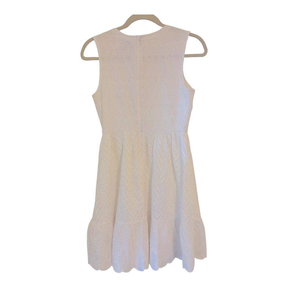 NWT Vineyard Vines Allamanda Sleeveless White Eyelet Dress Size 0 - Picture 3 of 9